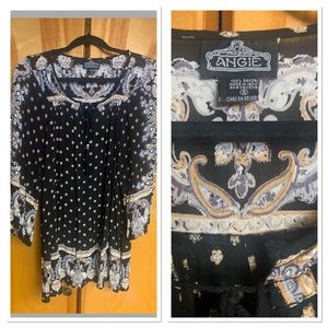 Angie Patterned Top